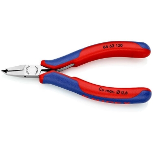 Knipex 64 62 120 Electronics End Cutting Nipper 120mm 0.6mm Grip Handle